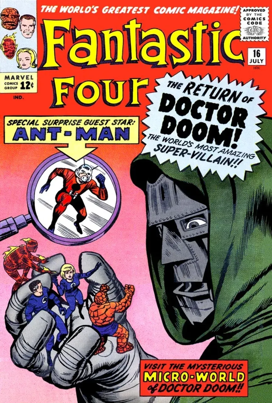 Cover of Fantastic Four #16