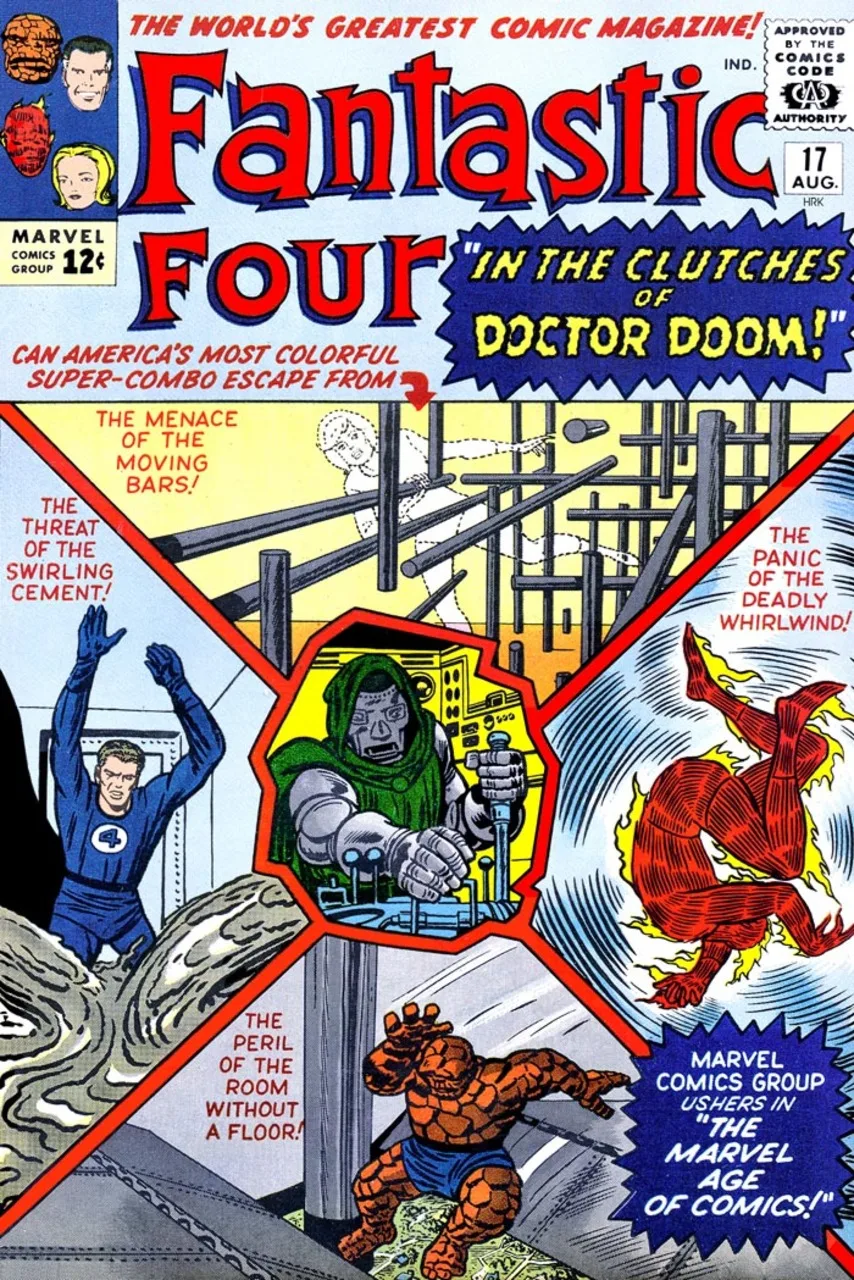 Cover of Fantastic Four #17