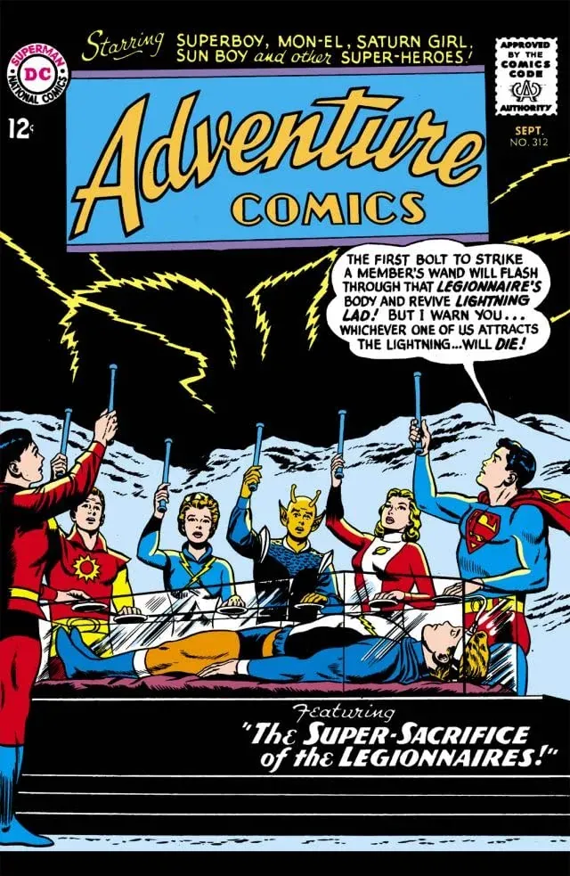Cover of Adventure Comics #312
