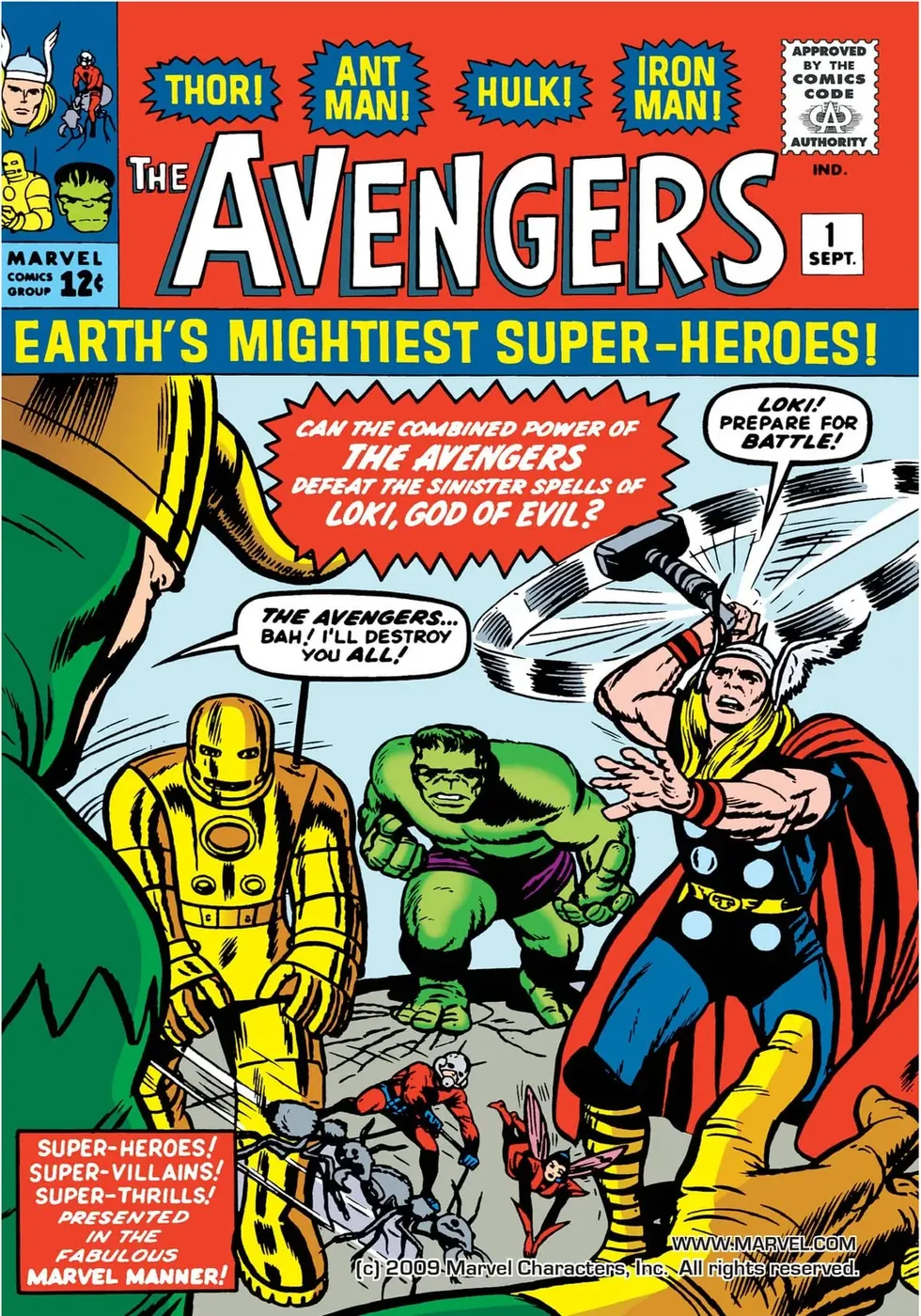 Cover of The Avengers #1