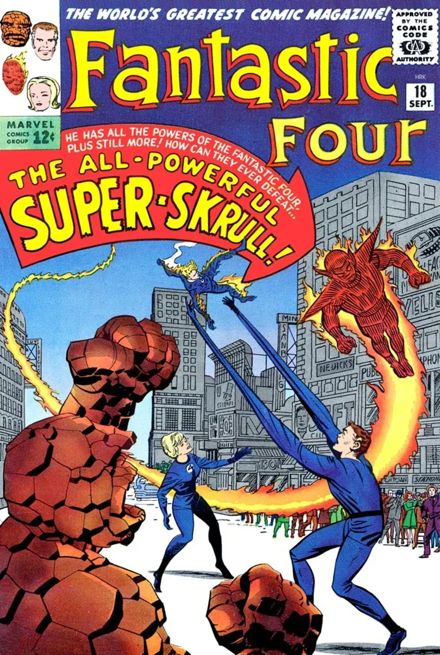 Cover of Fantastic Four #18