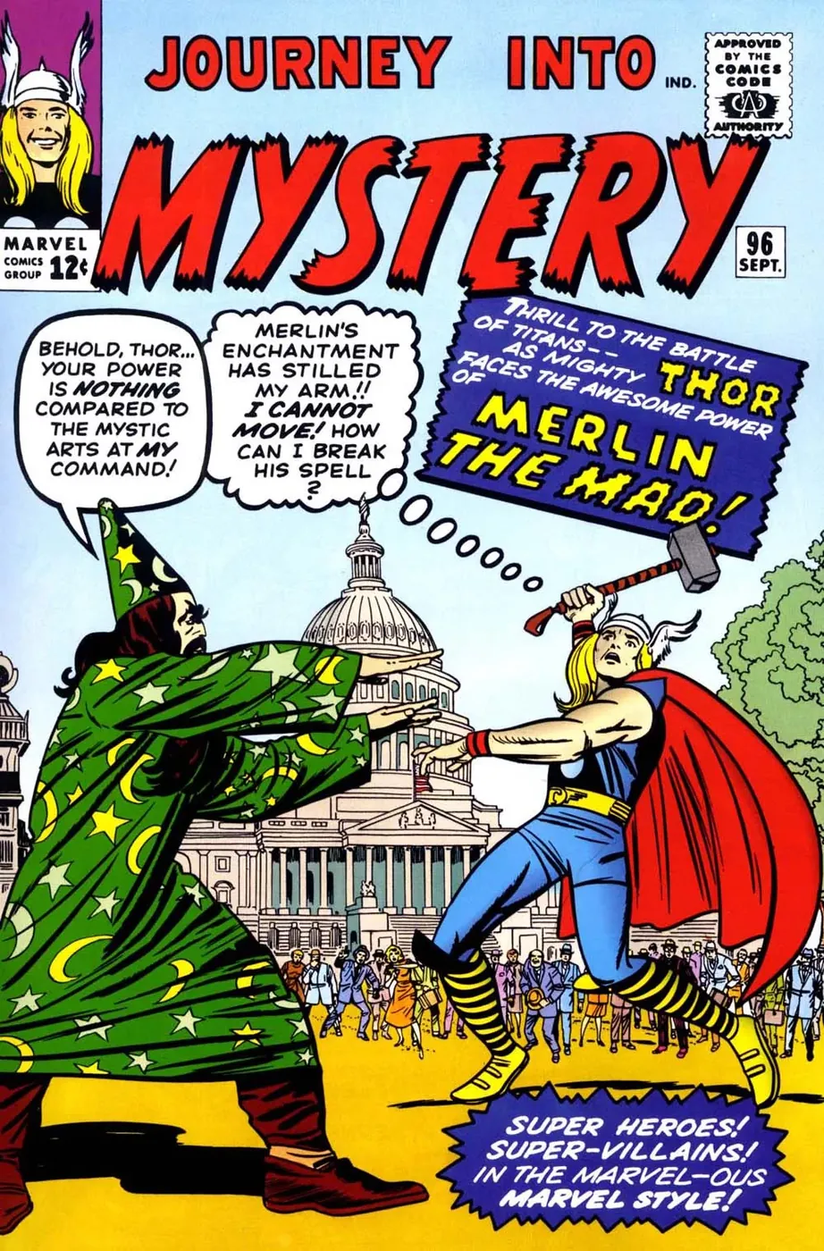 Cover of Journey into Mystery #96