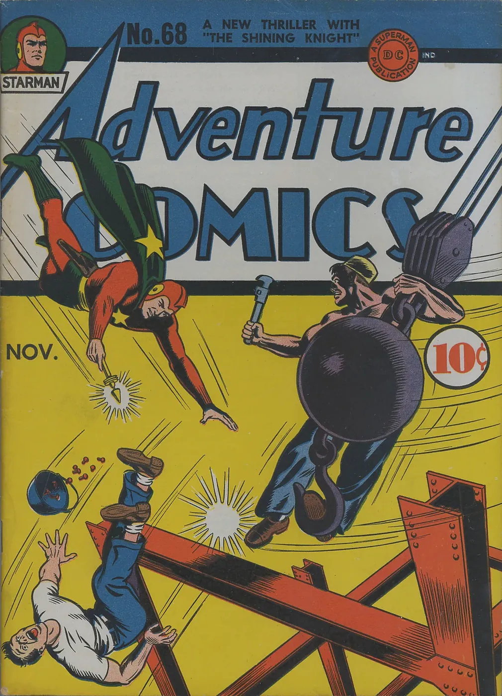 Cover of Adventure Comics #68