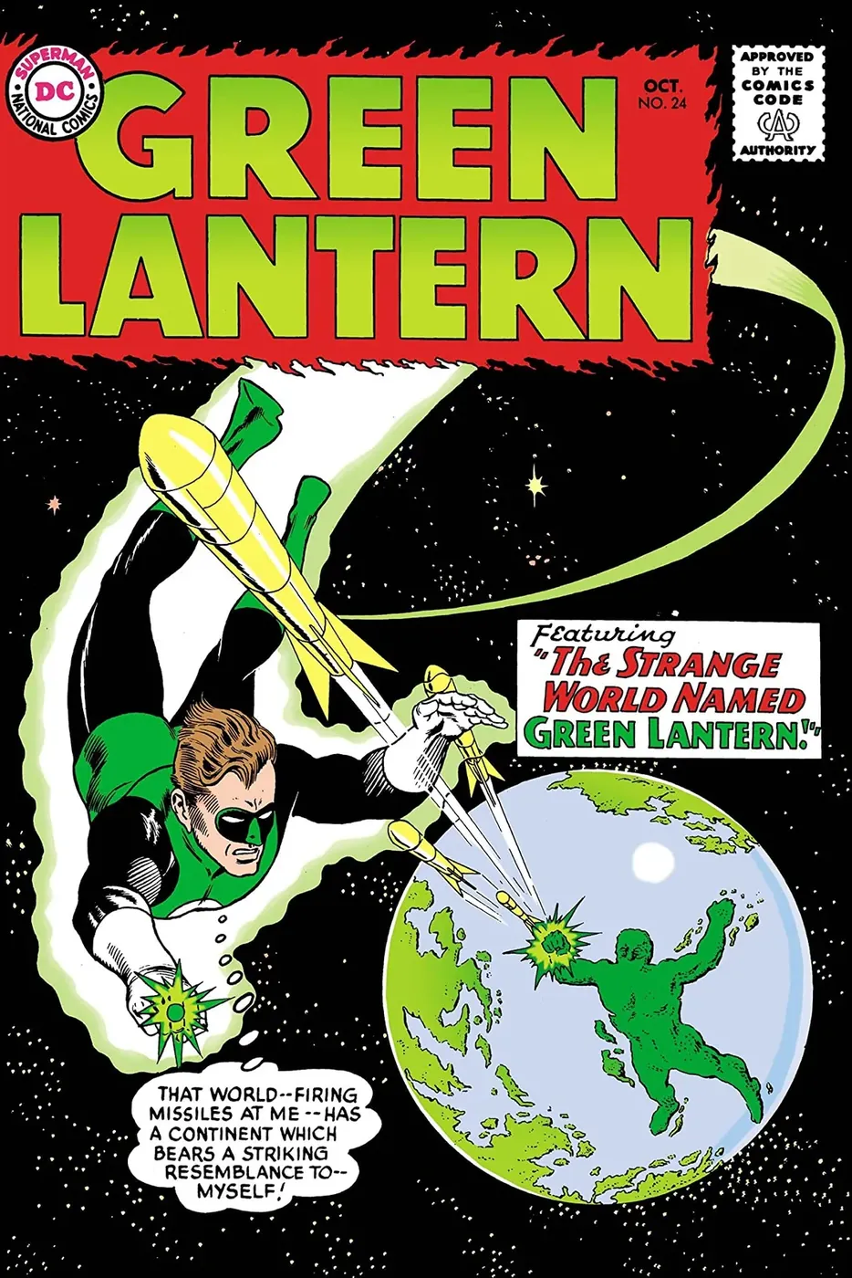 Cover of Green Lantern #24