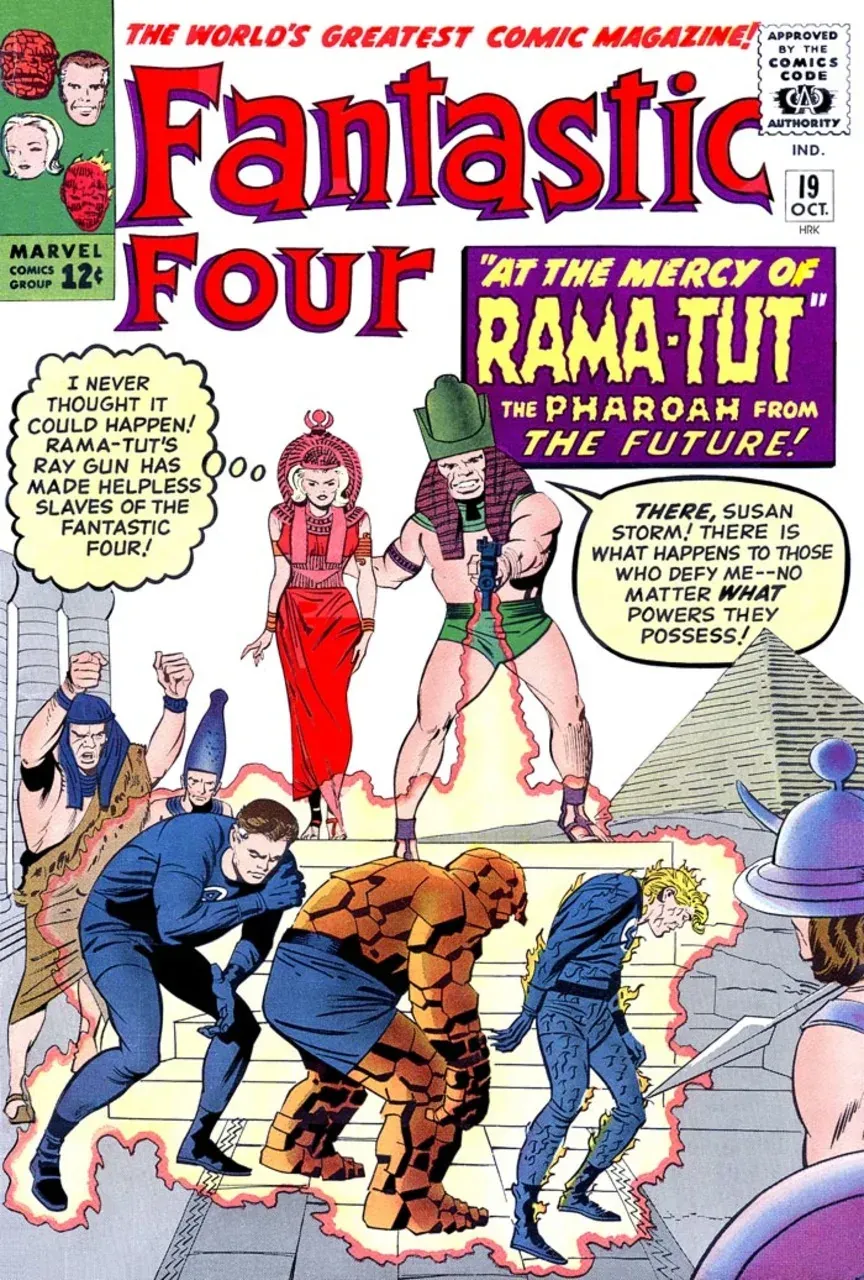 Cover of Fantastic Four #19