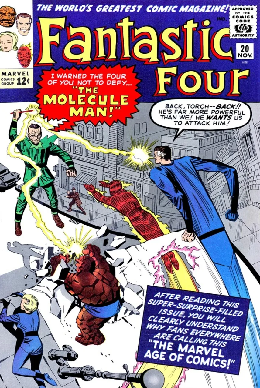Cover of Fantastic Four #20