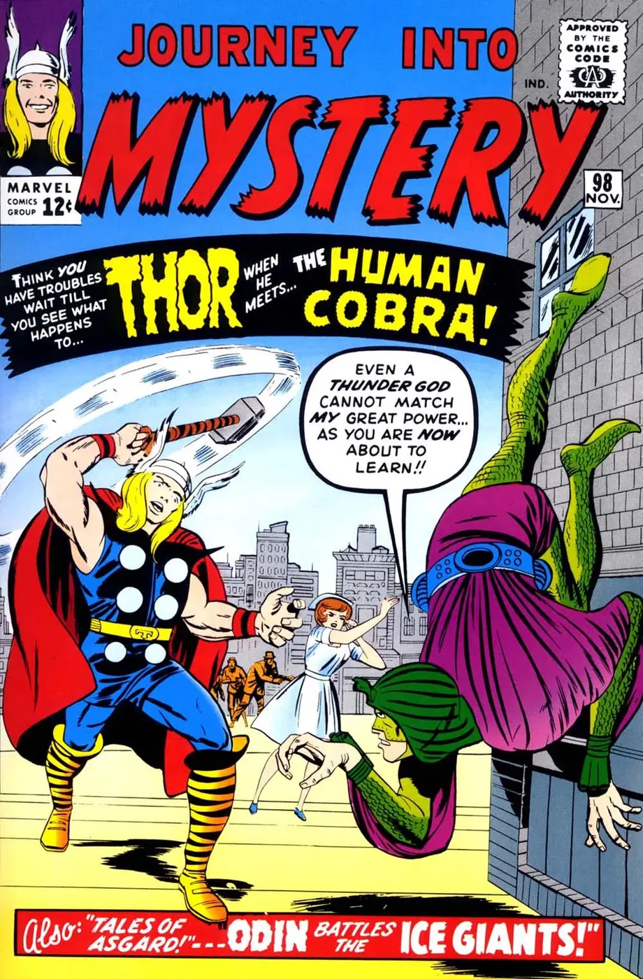 Cover of Journey into Mystery #98