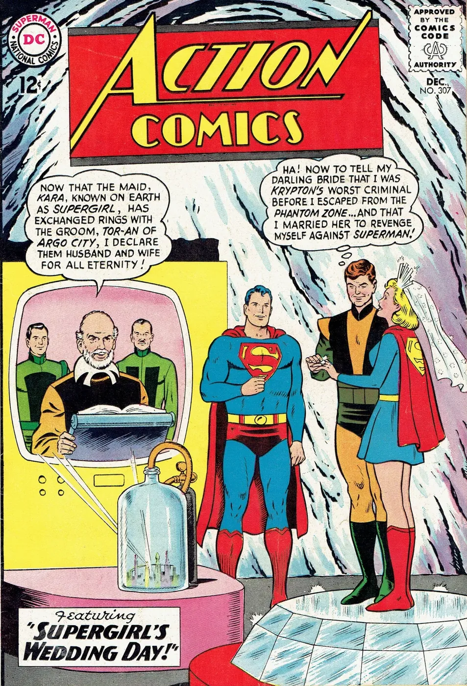 Cover of Action Comics #307