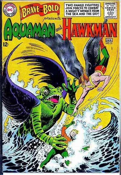 Cover of The Brave and the Bold #51