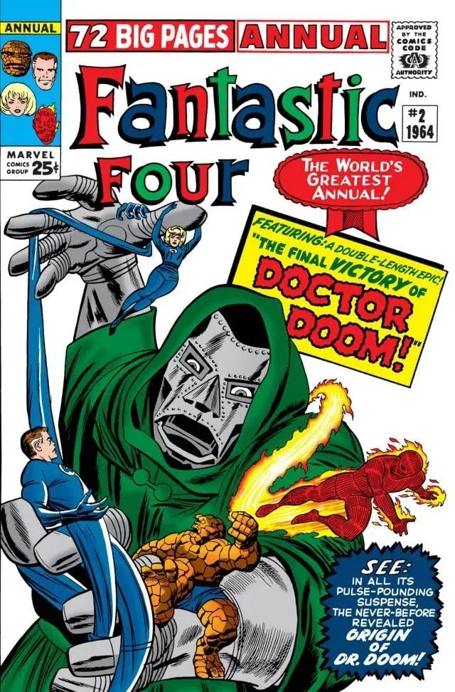 Cover of Fantastic Four Annual #2