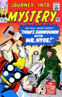 Cover of Journey into Mystery #100