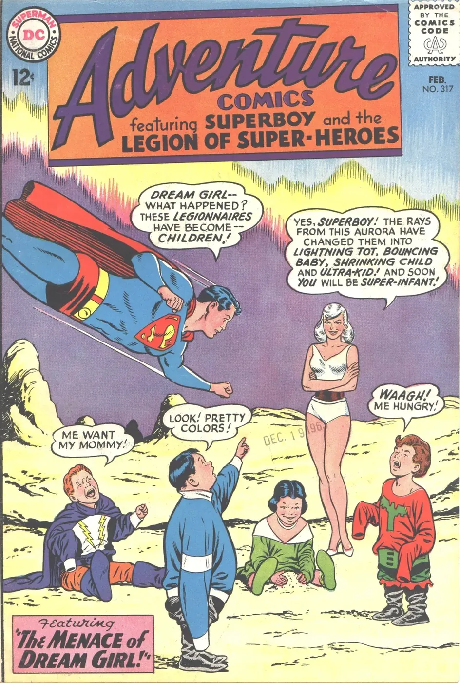 Cover of Adventure Comics #317
