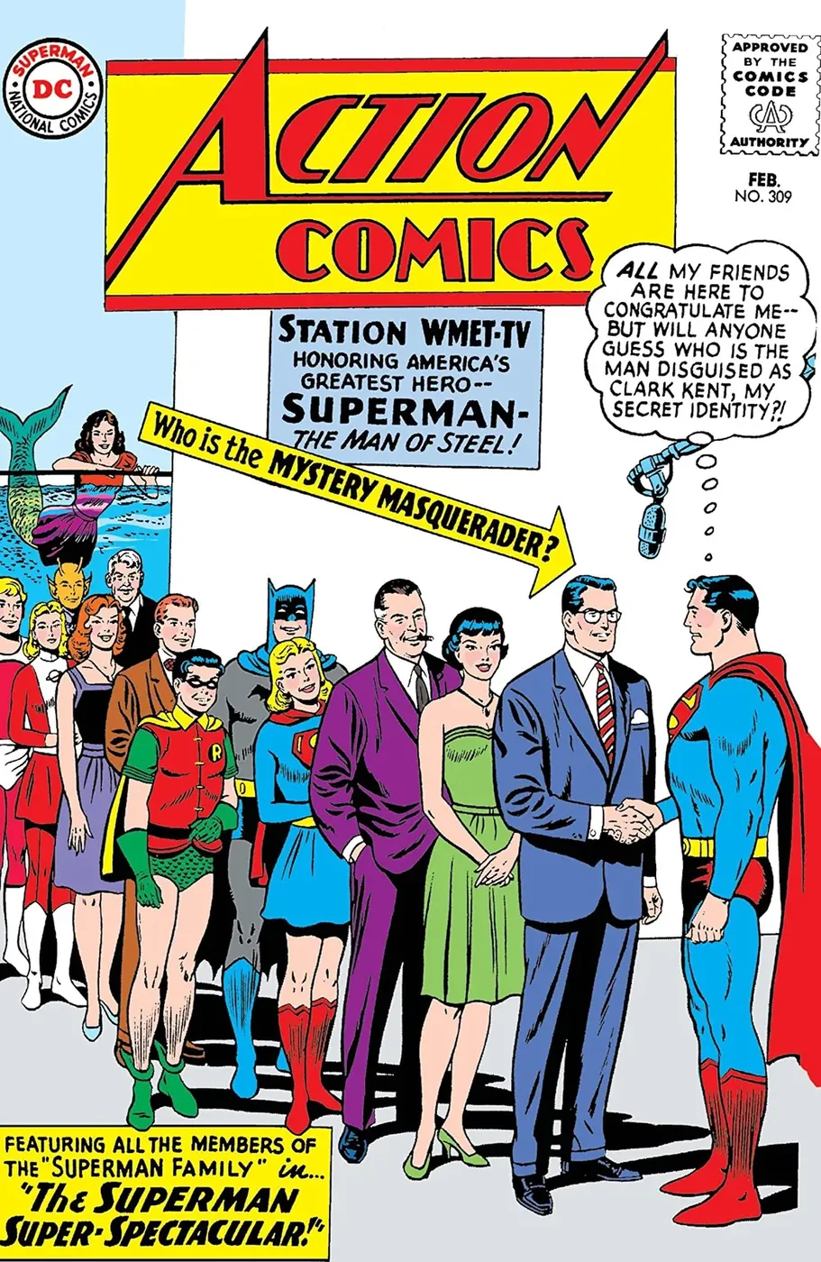 Cover of Action Comics #309