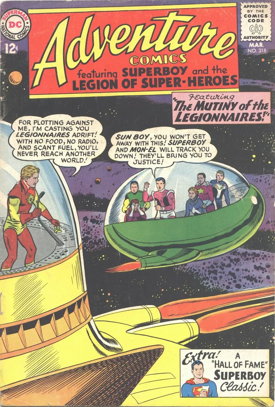 Cover of Adventure Comics #318