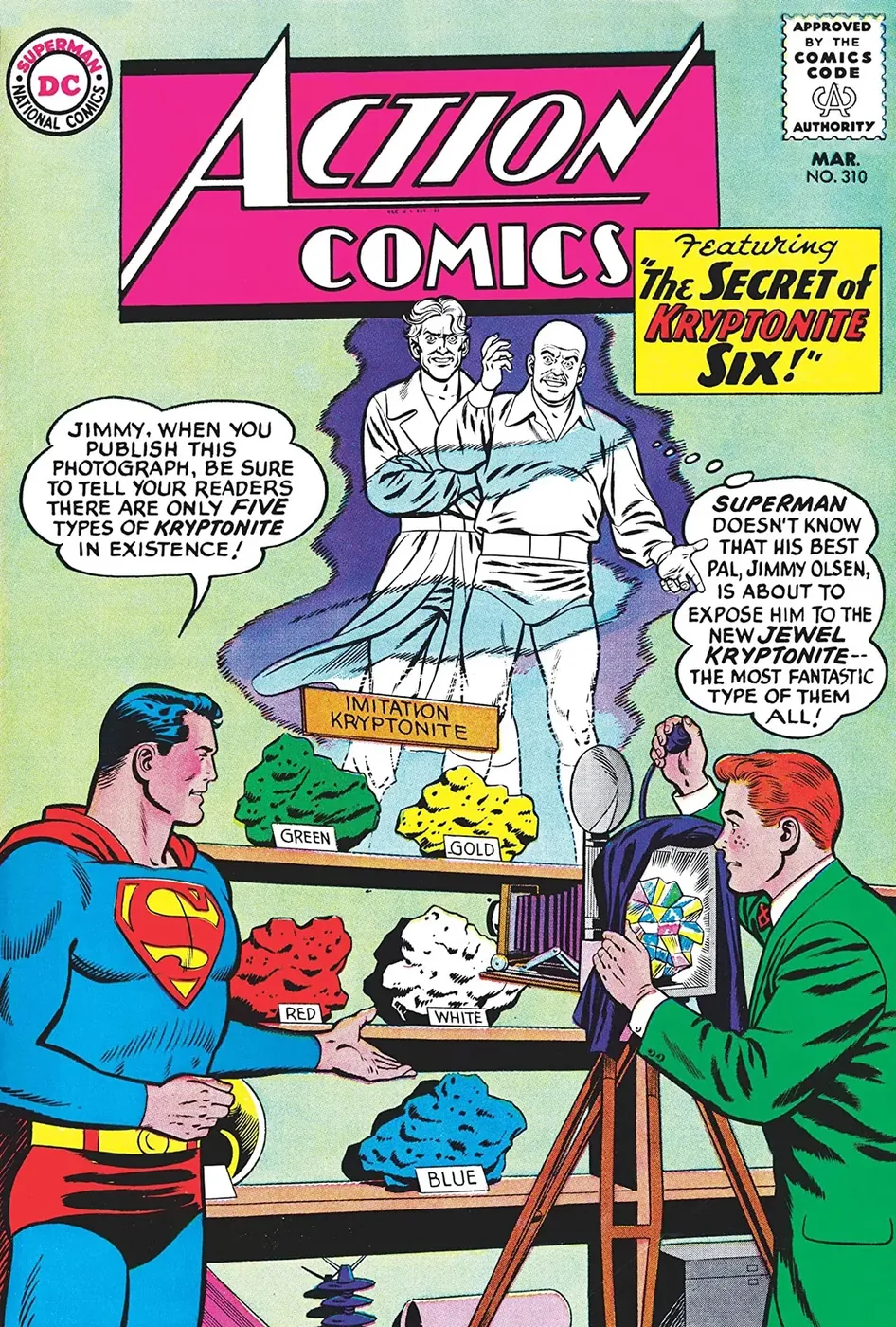 Cover of Action Comics #310