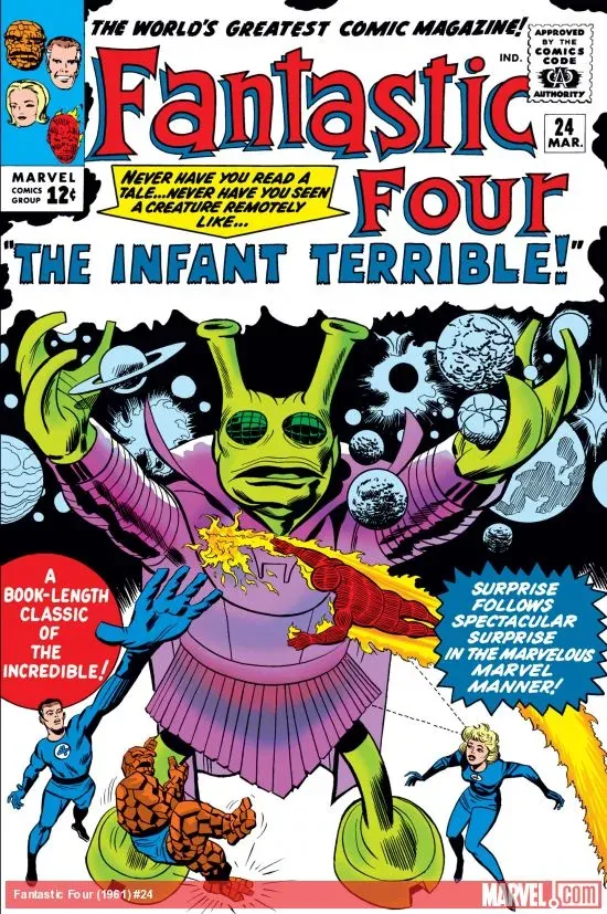 Cover of Fantastic Four #24