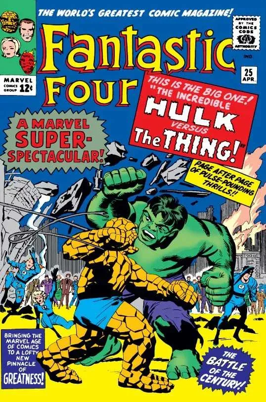 Cover of Fantastic Four #25