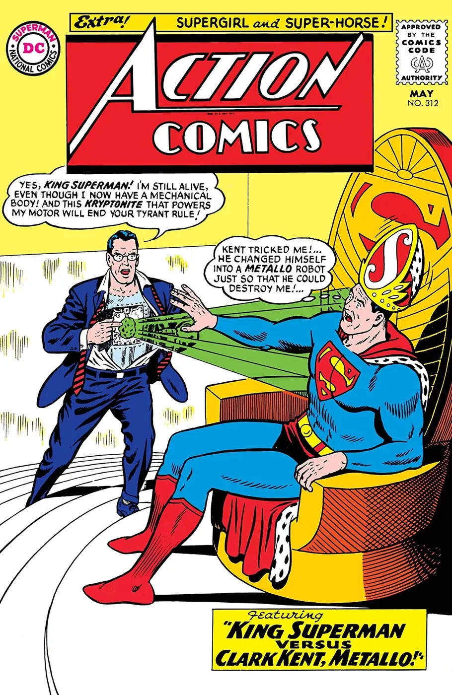 Cover of Action Comics #312