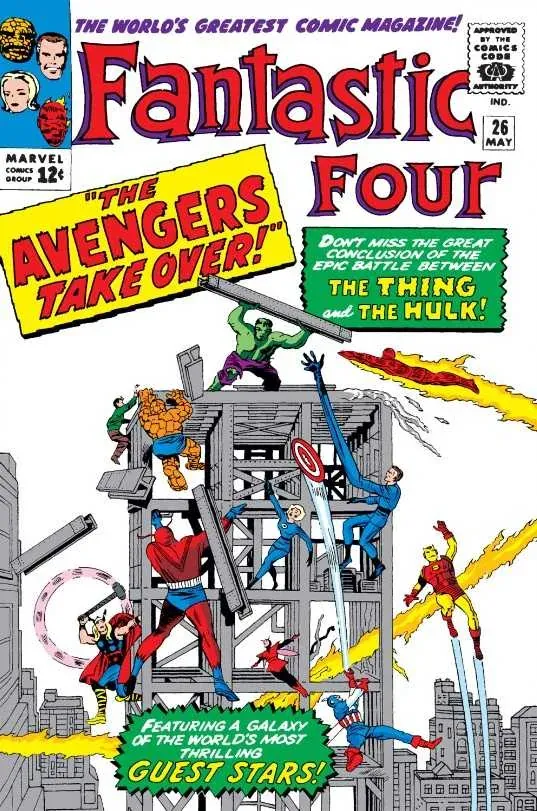 Cover of Fantastic Four #26