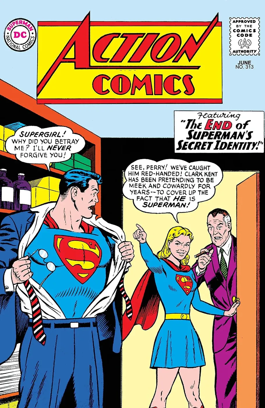 Cover of Action Comics #313