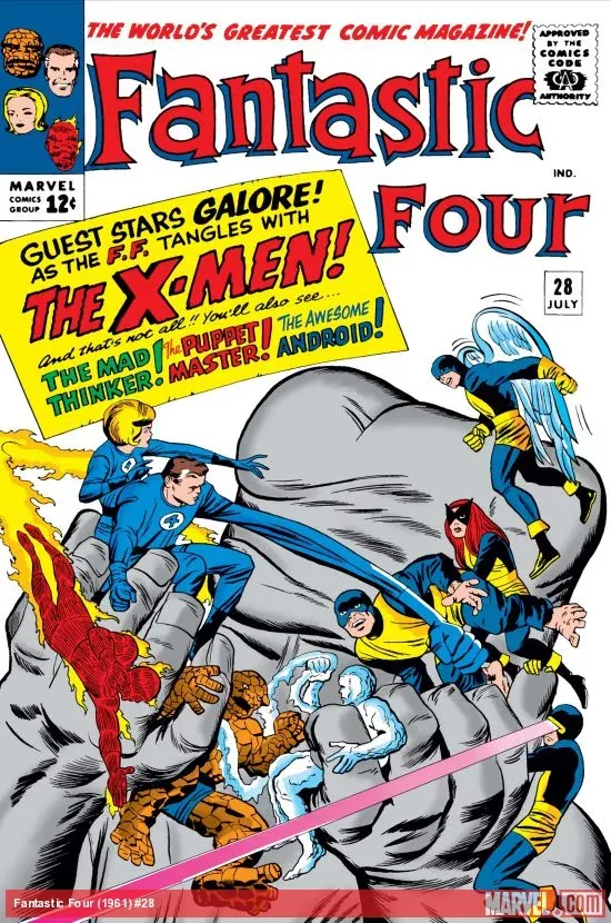 Cover of Fantastic Four #28