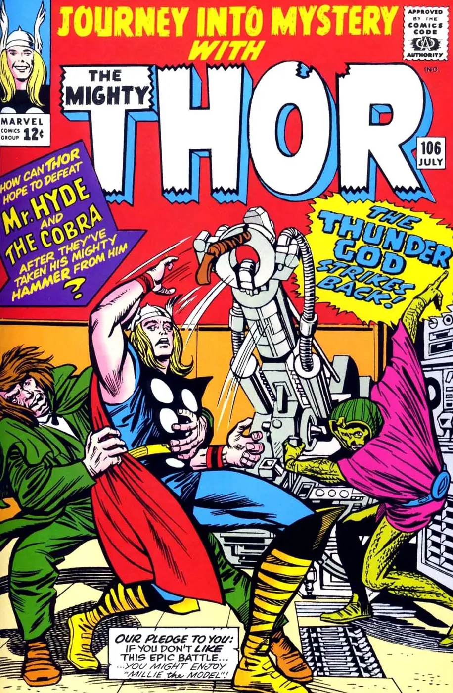 Cover of Journey into Mystery #106