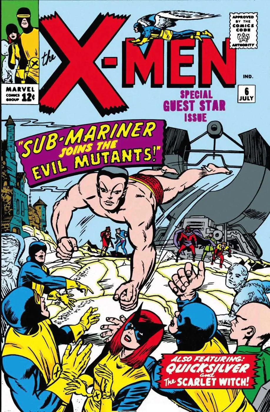 Cover of The X-Men #6