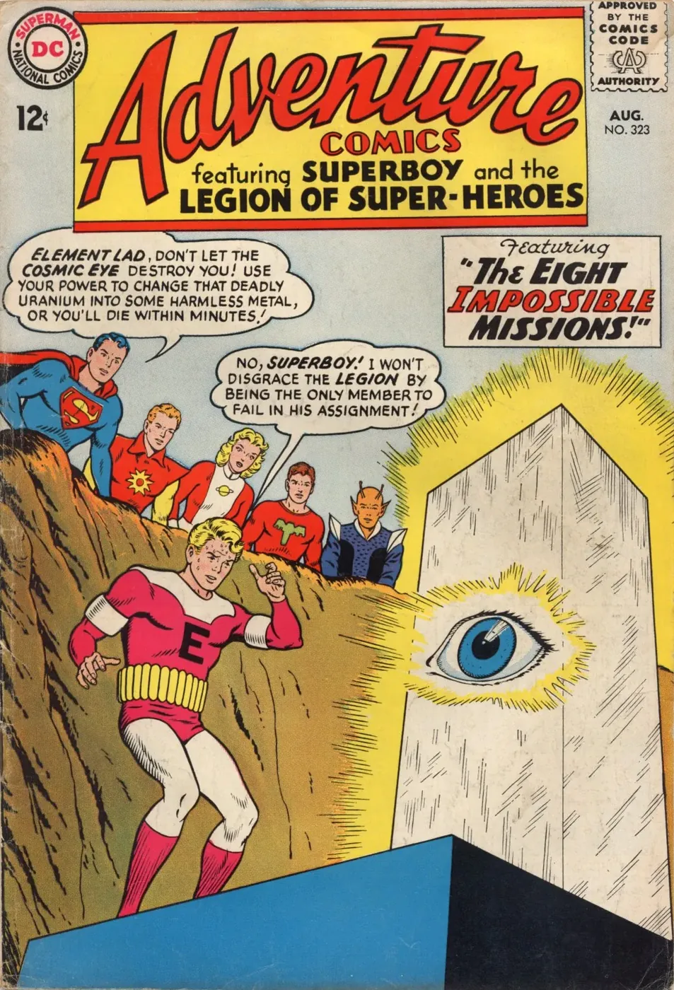 Cover of Adventure Comics #323