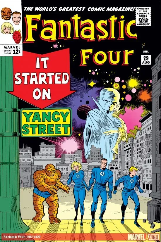 Cover of Fantastic Four #29