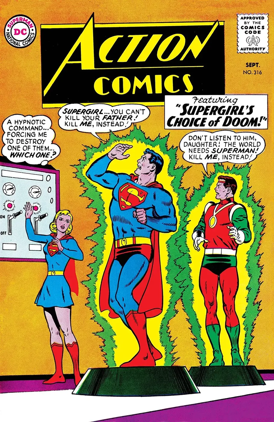 Cover of Action Comics #316