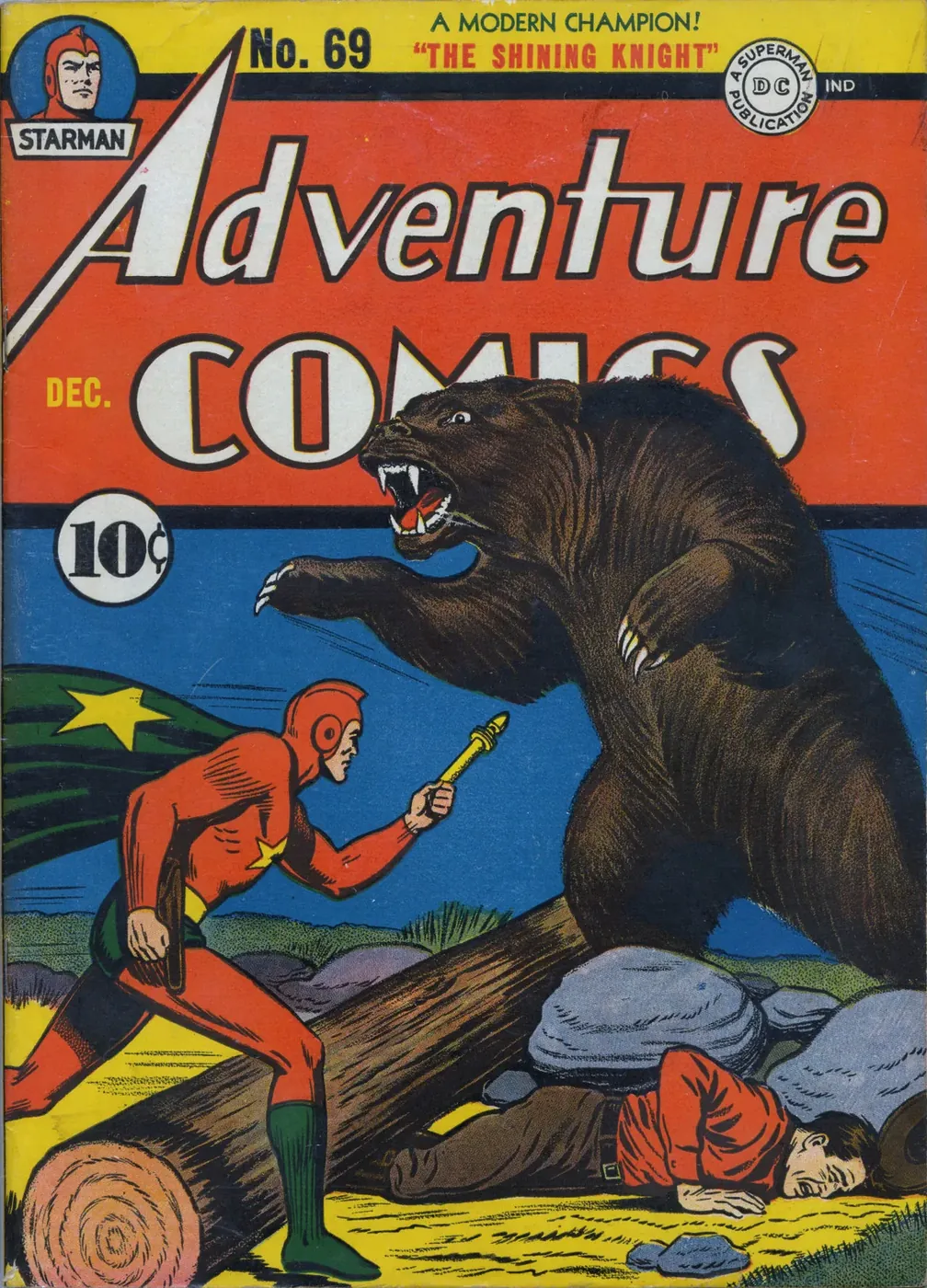 Cover of Adventure Comics #69