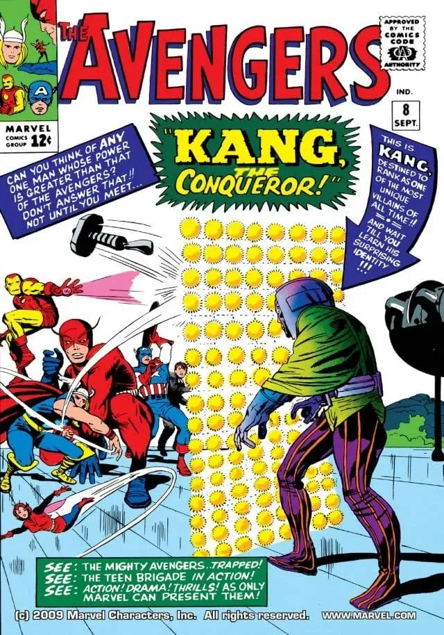 Cover of The Avengers #8