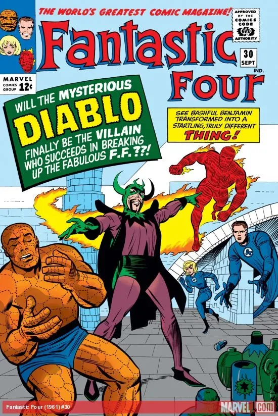 Cover of Fantastic Four #30