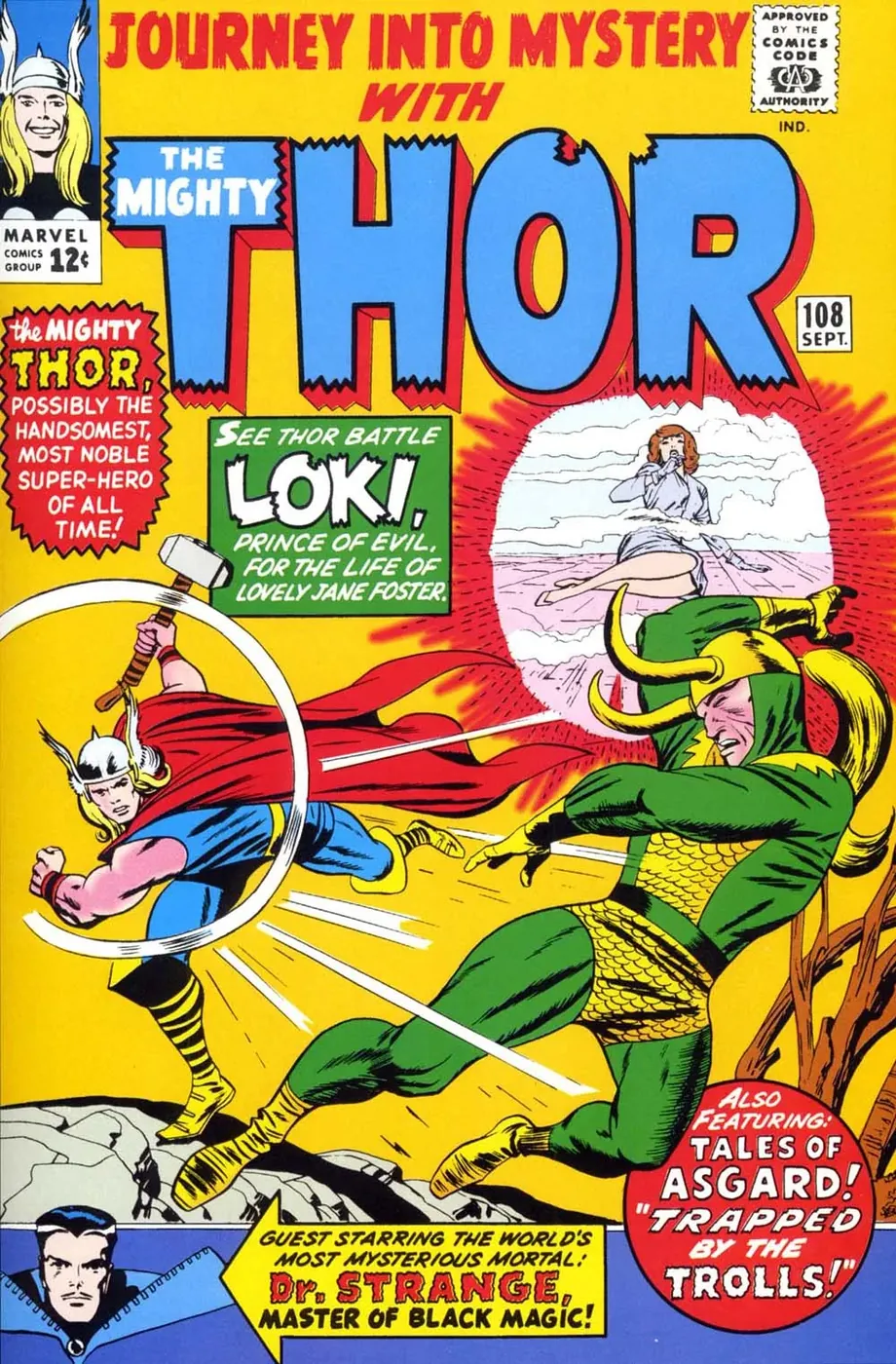 Cover of Journey into Mystery #108