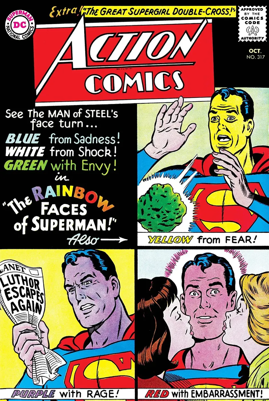 Cover of Action Comics #317