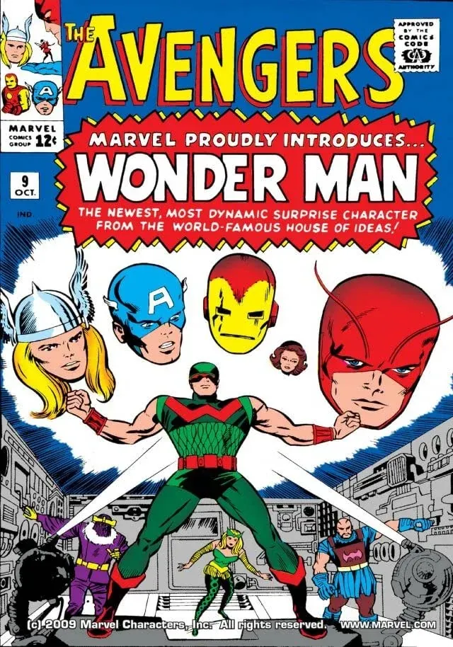 Cover of The Avengers #9