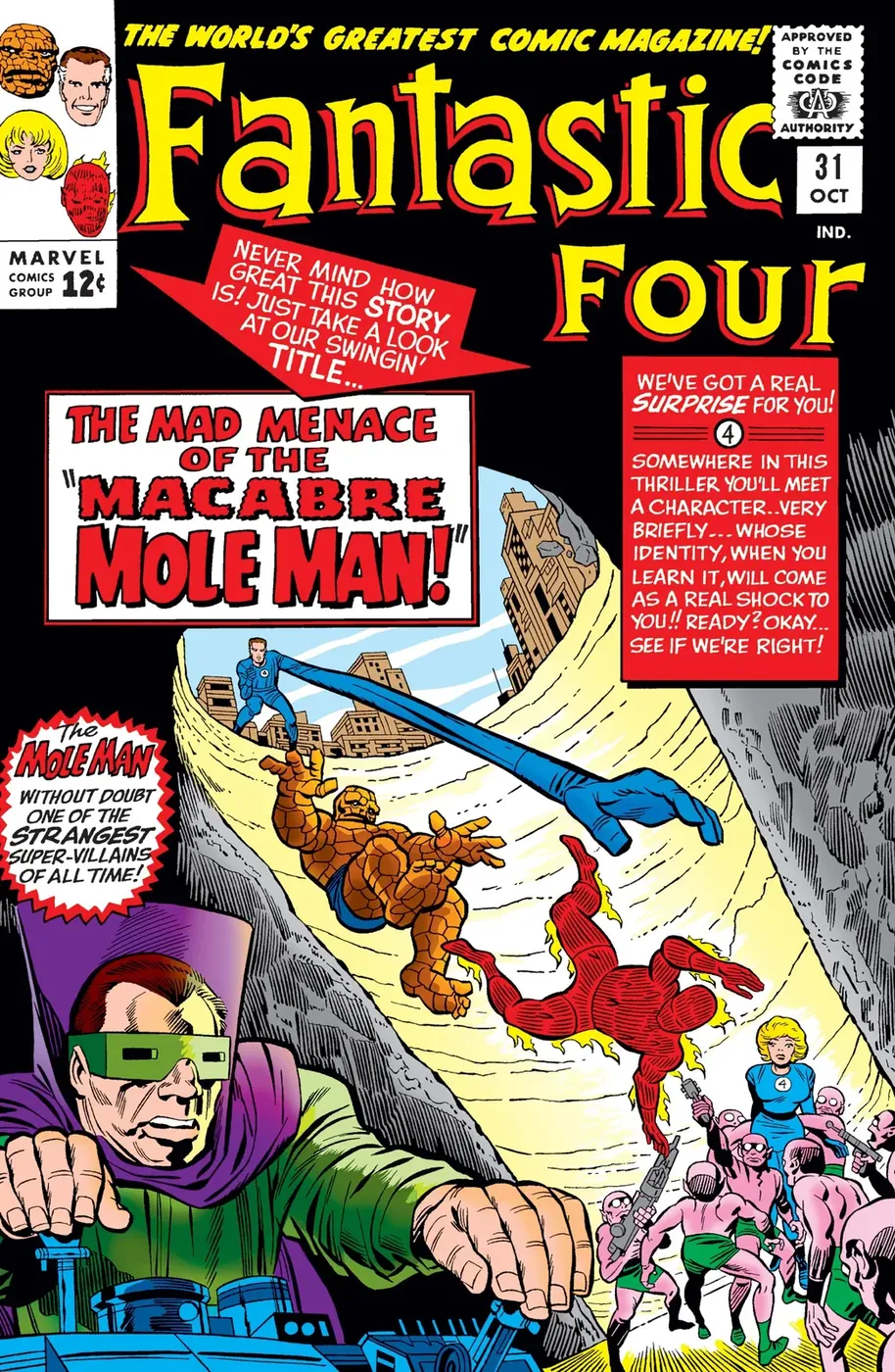 Cover of Fantastic Four #31