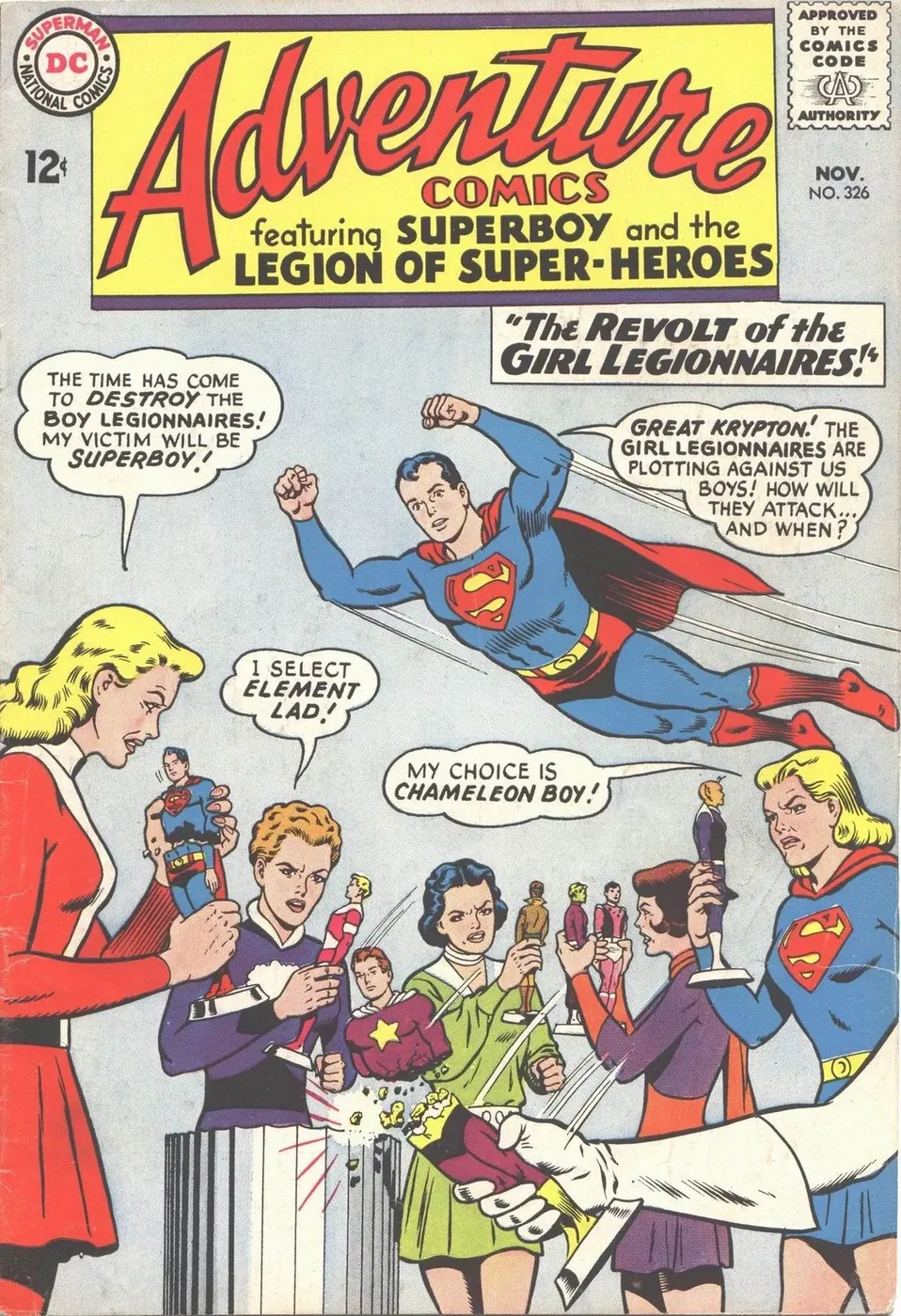 Cover of Adventure Comics #326