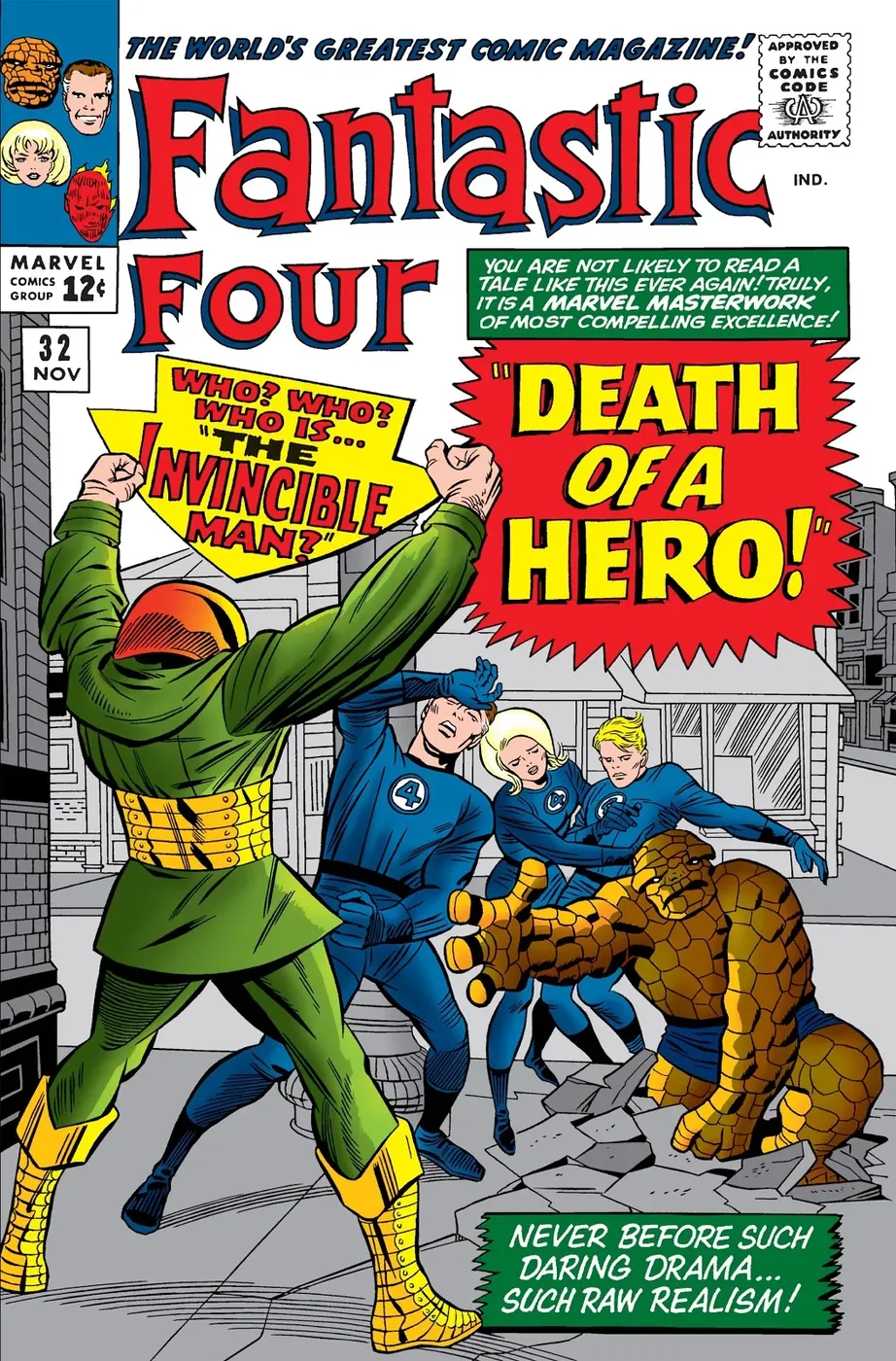 Cover of Fantastic Four #32
