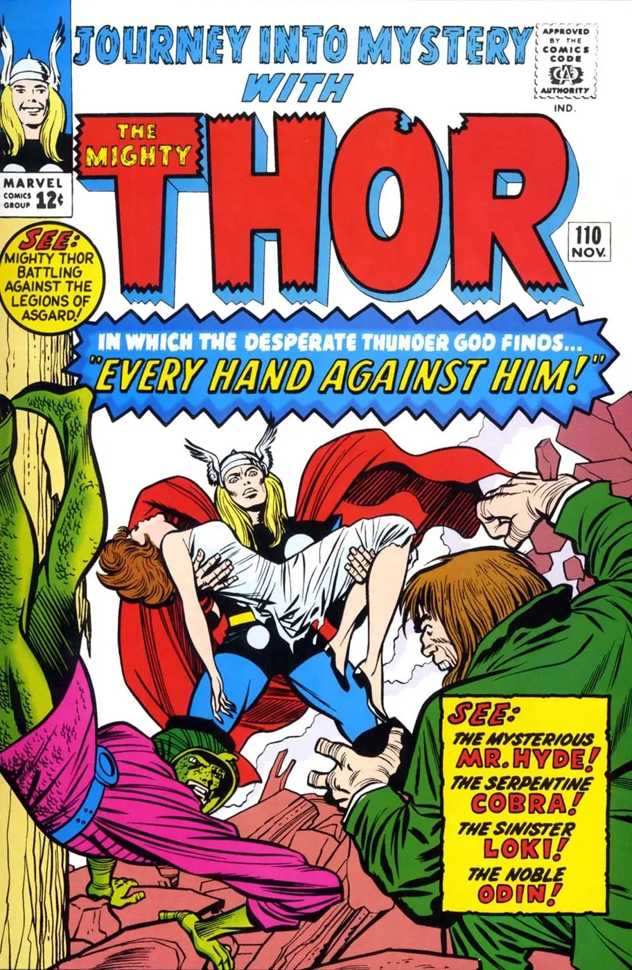 Cover of Journey into Mystery #110
