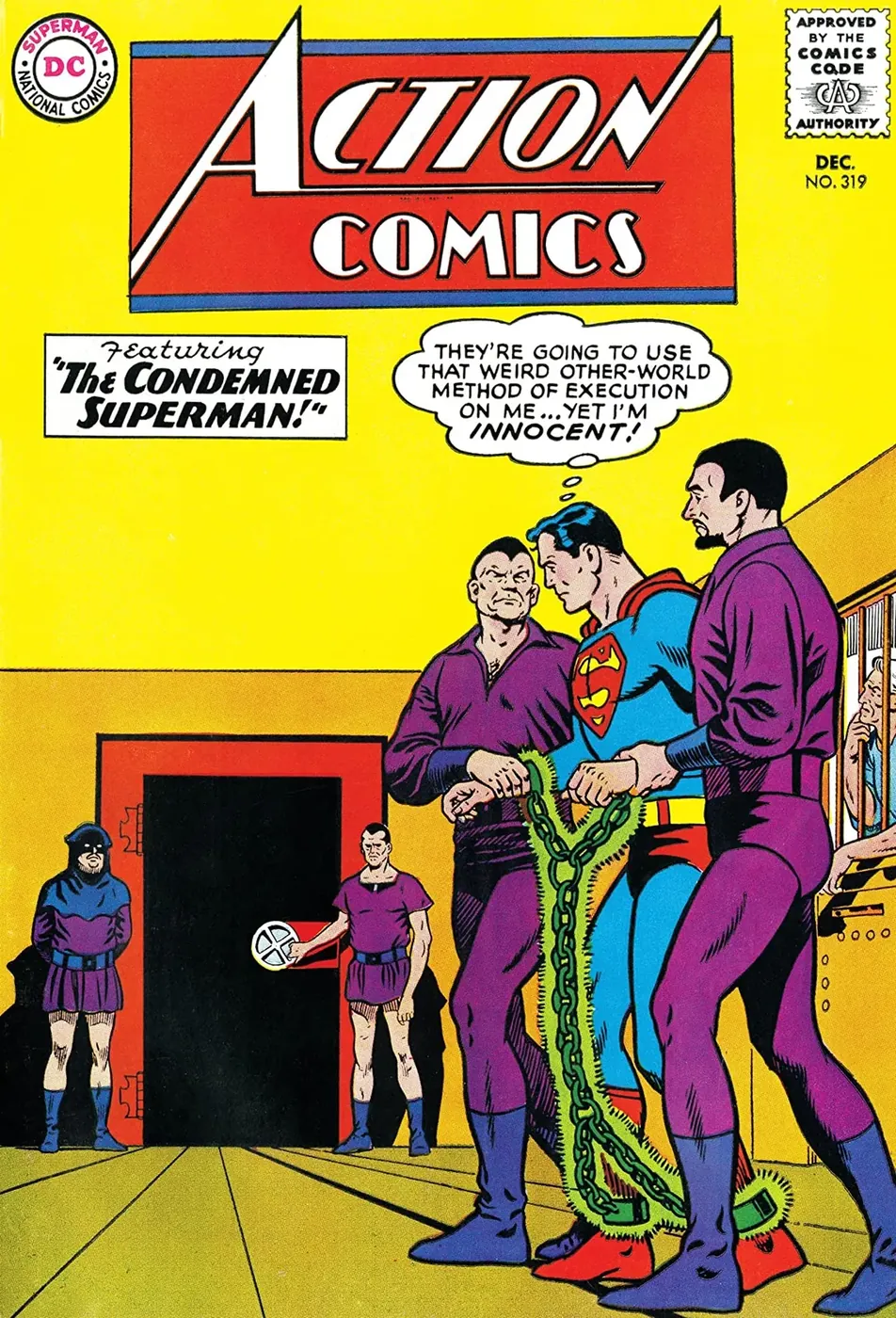 Cover of Action Comics #319
