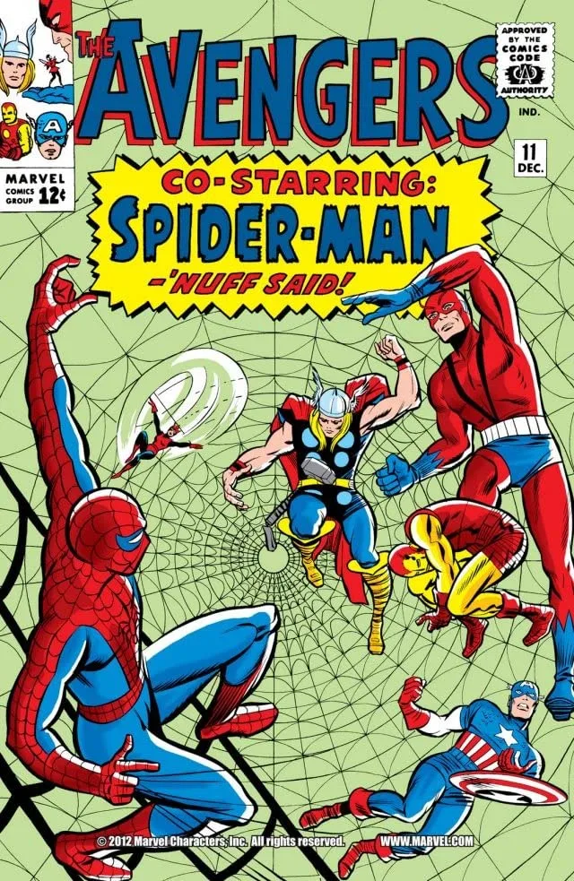 Cover of The Avengers #11