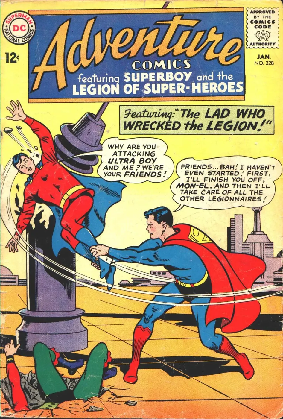 Cover of Adventure Comics #328