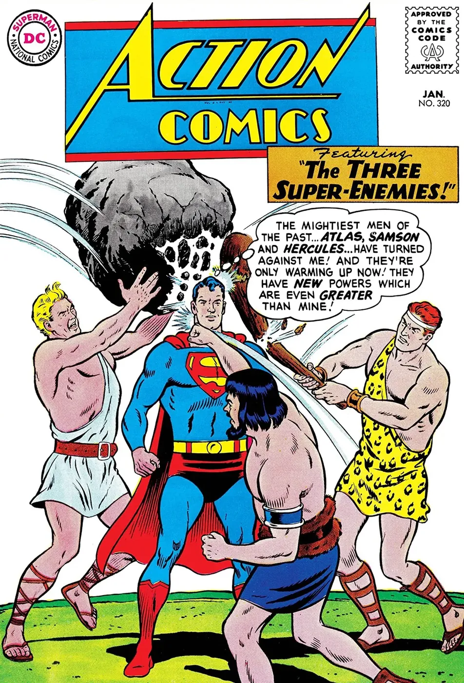 Cover of Action Comics #320