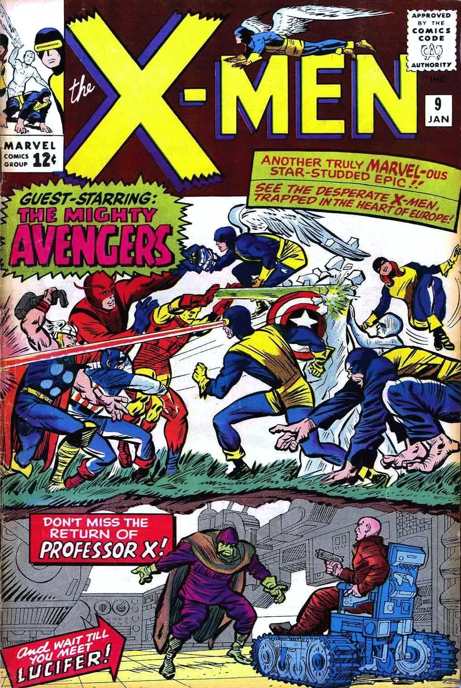 Cover of The X-Men #9