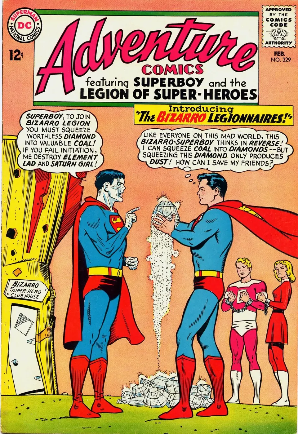 Cover of Adventure Comics #329