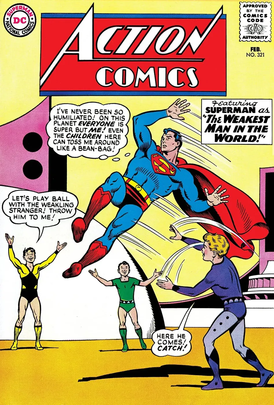 Cover of Action Comics #321