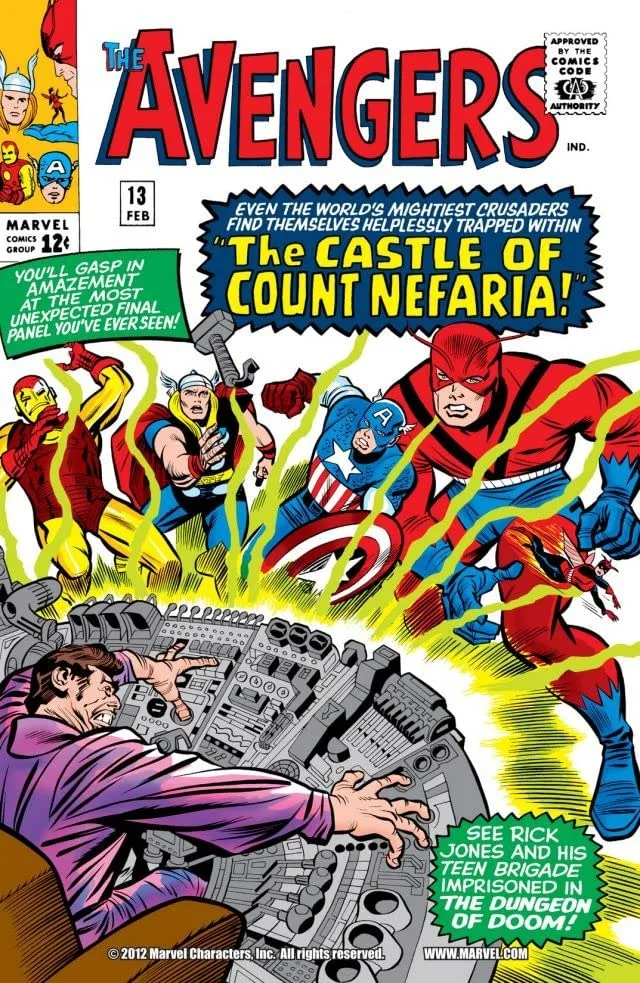 Cover of The Avengers #13