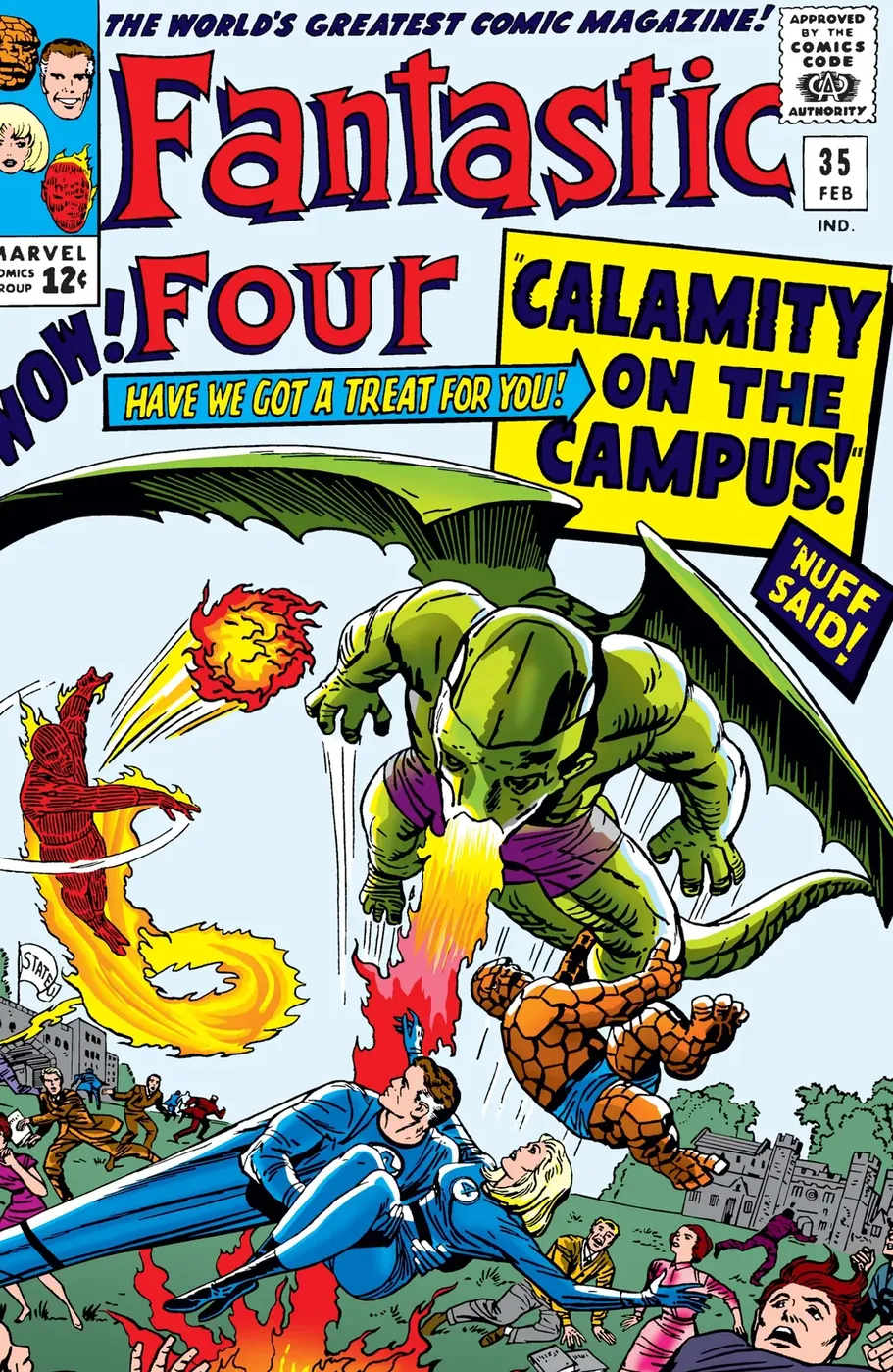 Cover of Fantastic Four #35