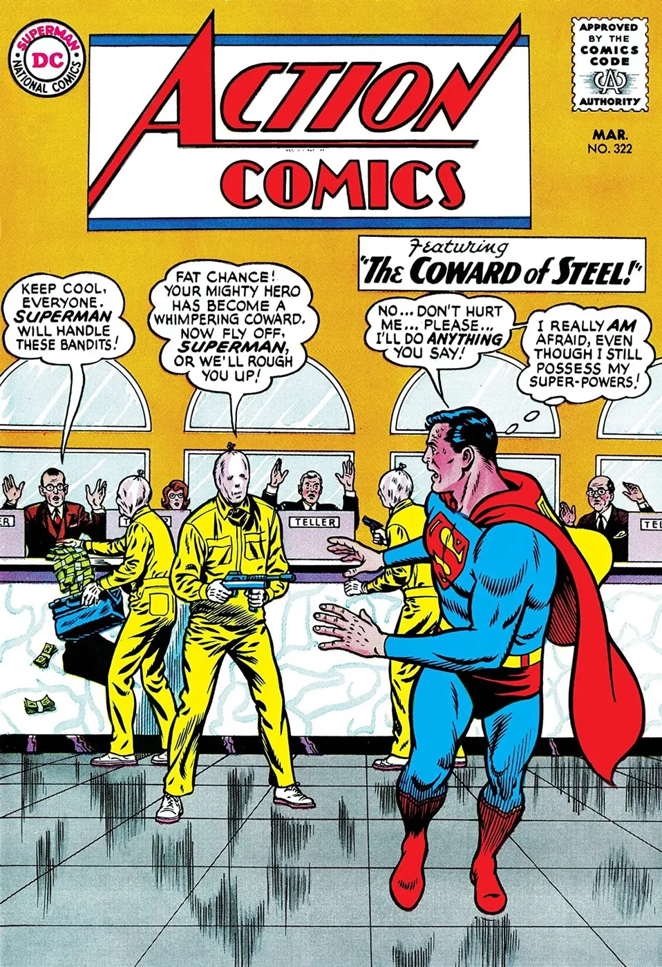Cover of Action Comics #322